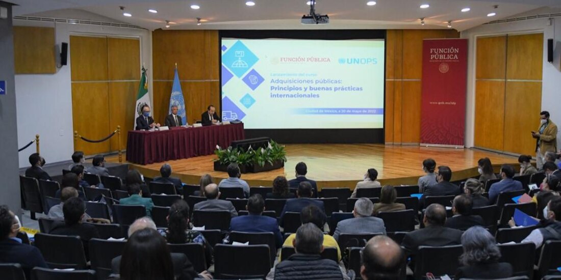 SFP y UNOPS inician capacitación sobre mejores prácticas internacionales en compras públicas