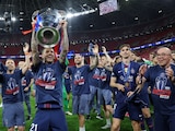 El PSG celebra su segunda Champions