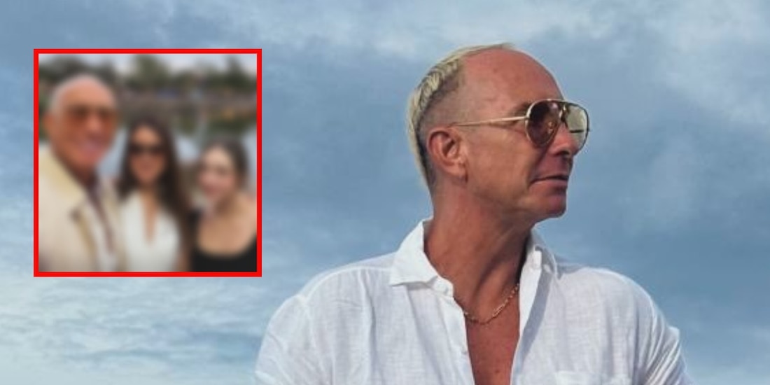 Erik Rubín presume a su nueva novia junto a su hija Nina en el Pa’l Norte