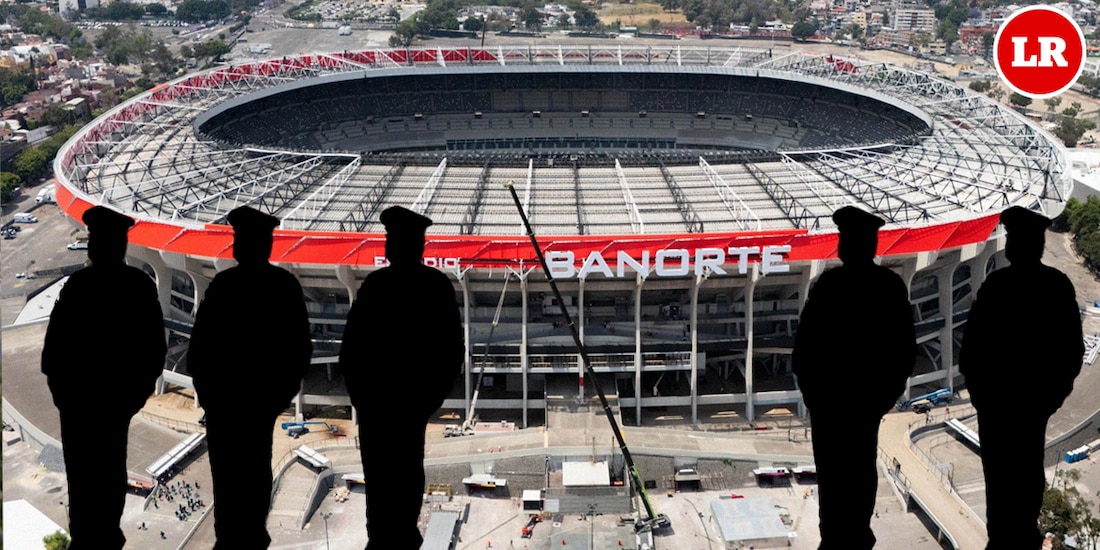 SSC alista dispositivo de seguridad en el Estadio Banorte.