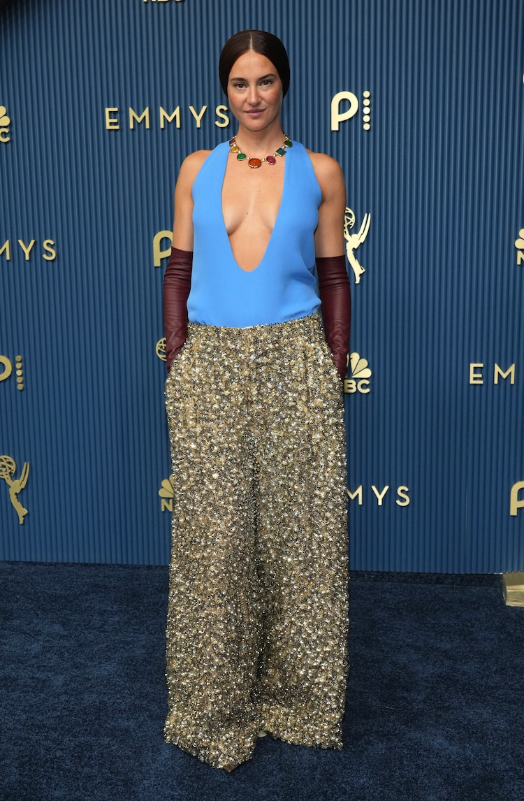 Shailene Woodley en la alfombra roja de los Premios Emmy 2026