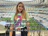 Tiktoker muestra beneficios de ser voluntaria en Qatar 2022