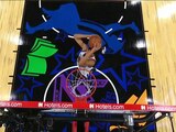 Una acción del concurso de volcadas del NBA All-Star Game
