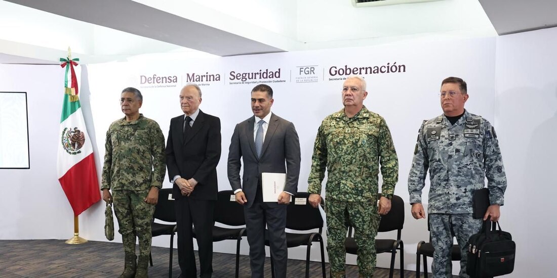 Gabinete de Seguridad del Gobierno de México.