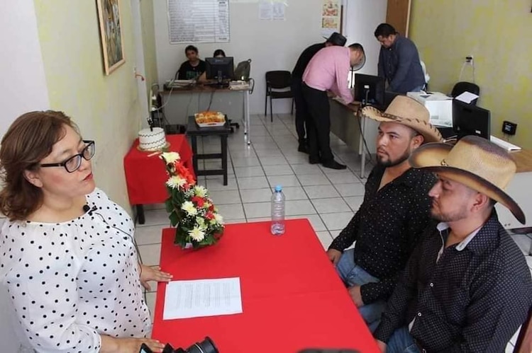 Así fue la boda de los compadres