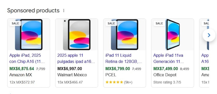 Una simple búsqueda en Google te ayudará a comparar precios en el Hot Sale 2026.