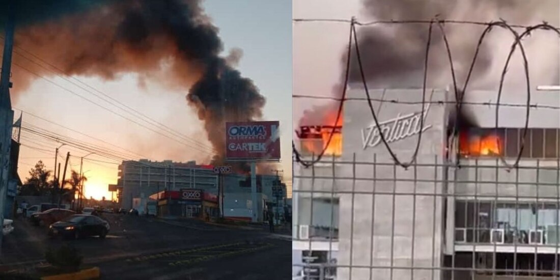 Reportan incendio en dos bares de Michoacán; ya fueron controlados (VIDEO)