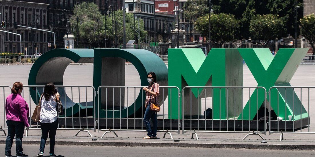 Centro histórico de la Ciudad de México.