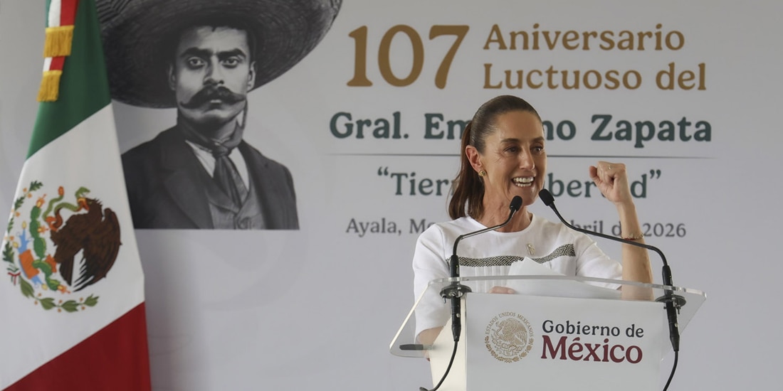 La Presidenta Claudia Sheinbaum Pardo