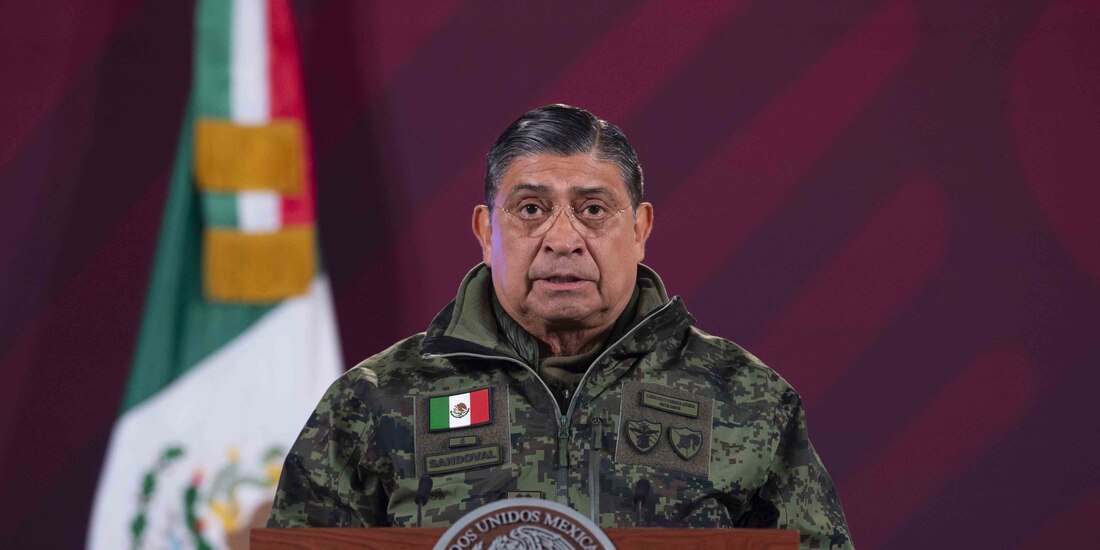 Luis Cresencio Sandoval González, secretario de la Defensa Nacional, en fotografía de archivo.