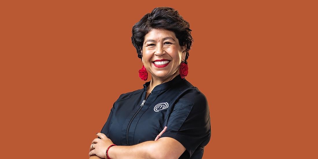 La también empresaria, durante su participación en el reality.