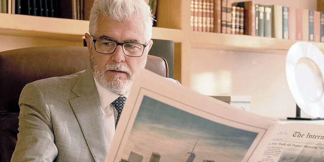 Saúl Lisazo dando vida al empresario Carlos.