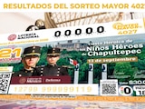 Resultados Sorteo Mayor 4027 del 8 de septiembre de 2026 de Lotería Nacional.