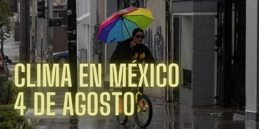 Este es el pronóstico del clima para este domingo 4 de agosto de 2024.