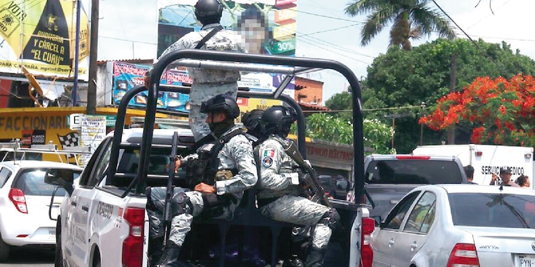 Elementos de la Guardia Nacional