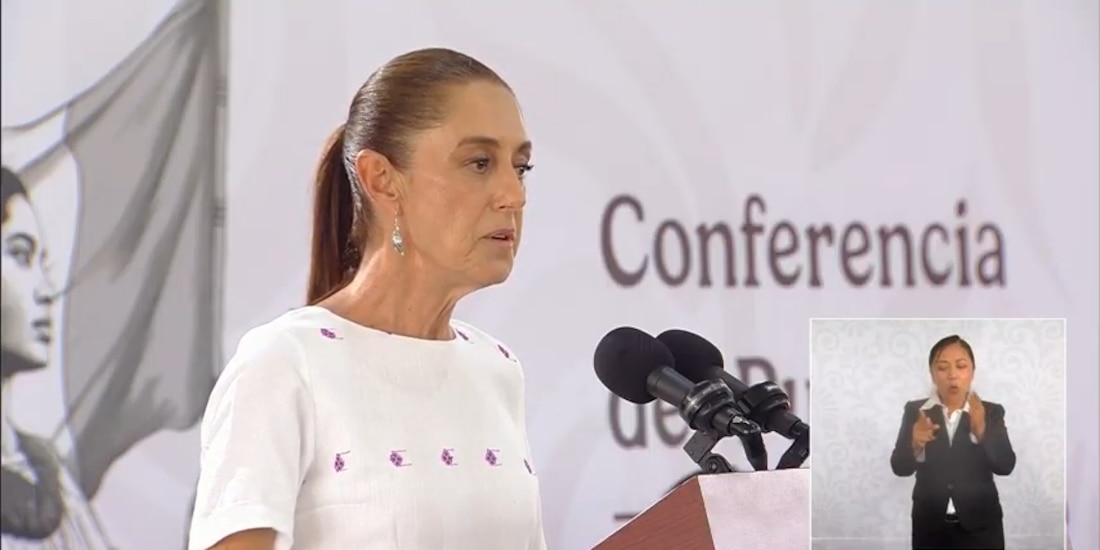 La presidenta Claudia Sheinbaum anunció un decreto de protección ecológica para Mahahual, Quintana Roo, durante el Día Mundial del Medio Ambiente.