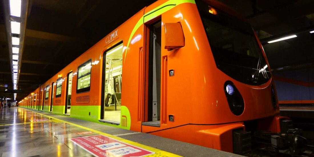 Sistema de Transporte Colectivo Metro en CDMX.