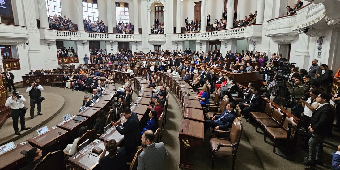 Morena define prioridades en el Congreso de la CDMX.
