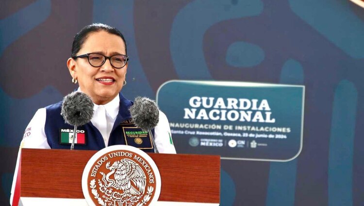 La secretaria de Seguridad, Rosa Icela, confía en la pronta incorporación de la GN a la Sedena