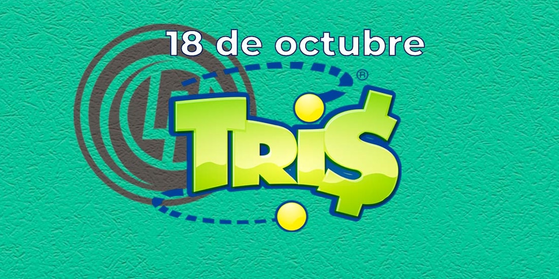 Resultados del Tris de hoy 18 de octubre del 2024.