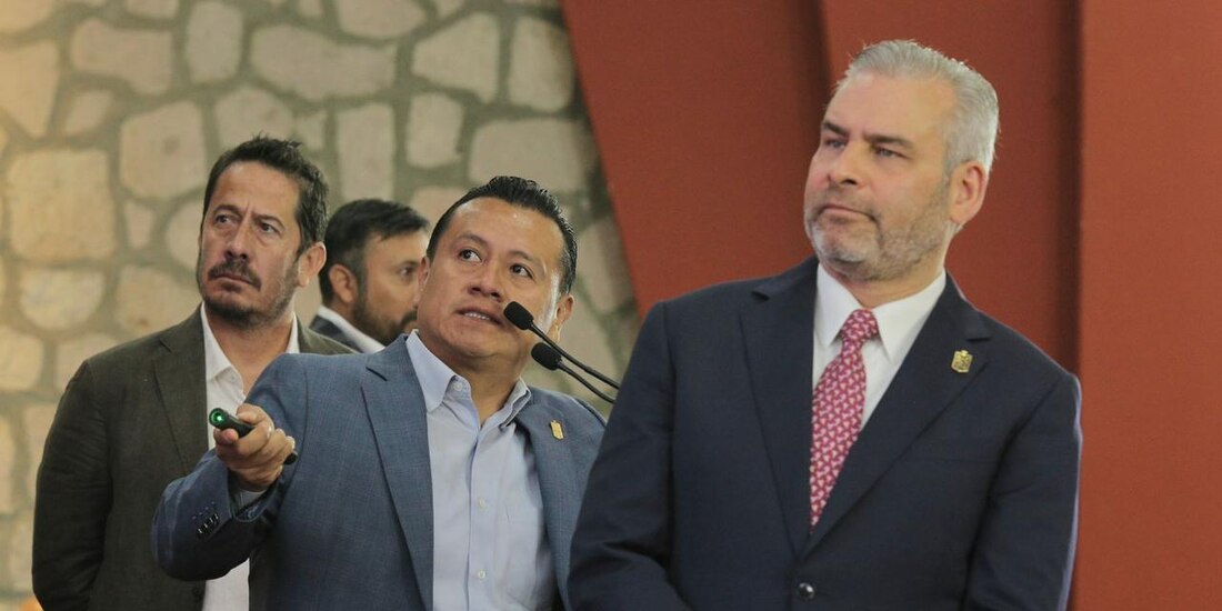 El gobernador de Michoacán, Alfredo Ramírez Bedolla.