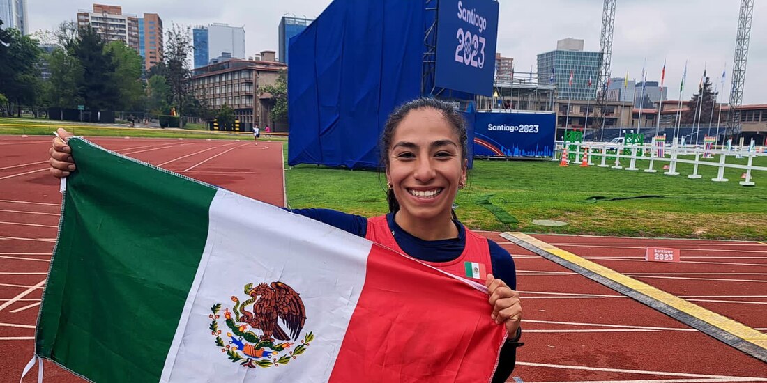 Mayan Oliver gana oro en Pentatlón Moderno, en los Juegos Panamericanos Santiago 2023.