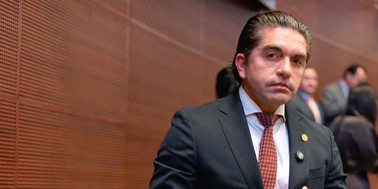 LUIS FERNANDO SALAZAR, senador por Coahuila, el 4 de mayo de 2026