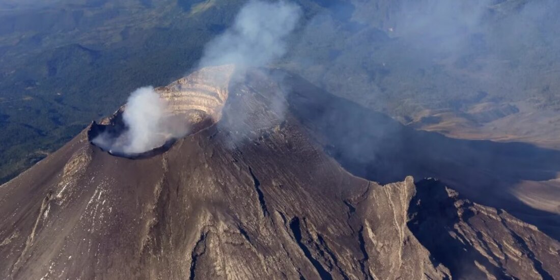 En alcaldías de la CDMX habrá posible caída de ceniza del volcán Popocatépetl.