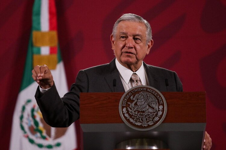El presidente de México, Andrés Manuel López Obrador, el 29 de octubre de 2020.