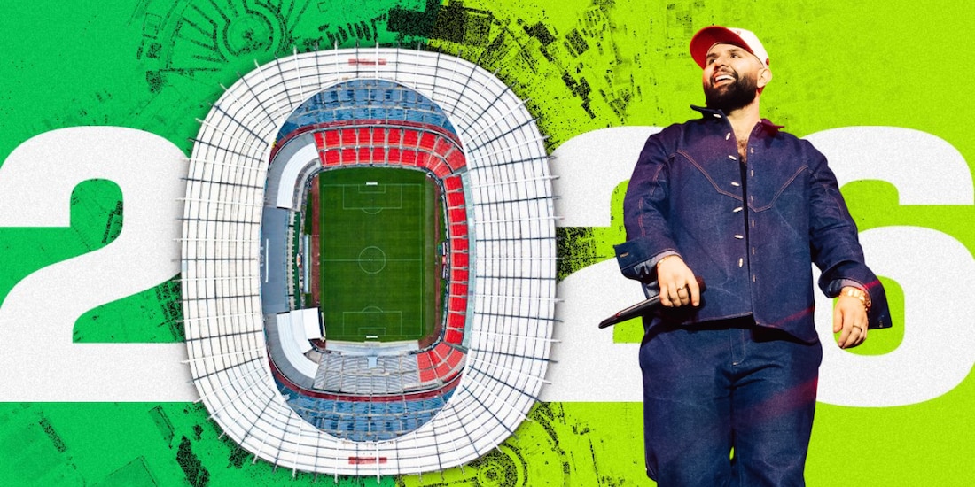 El mexicano Carín León es uno de los intérpretes de "Lighter", canción del álbum del Mundial 2026.