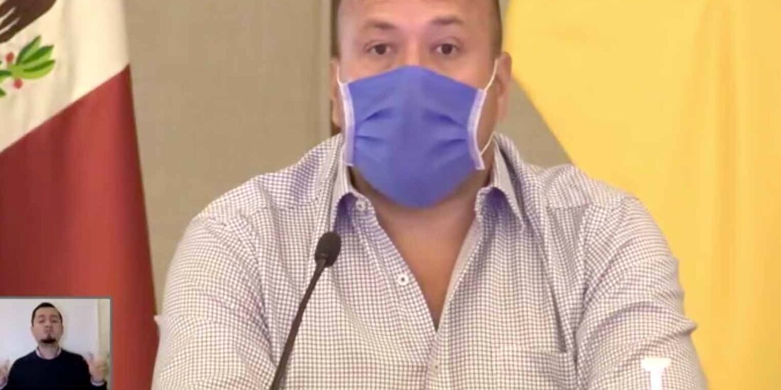 El gobernador Enrique Alfaro ofrece conferencia de prensa para dar detalles sobre el regreso a clases presenciales.