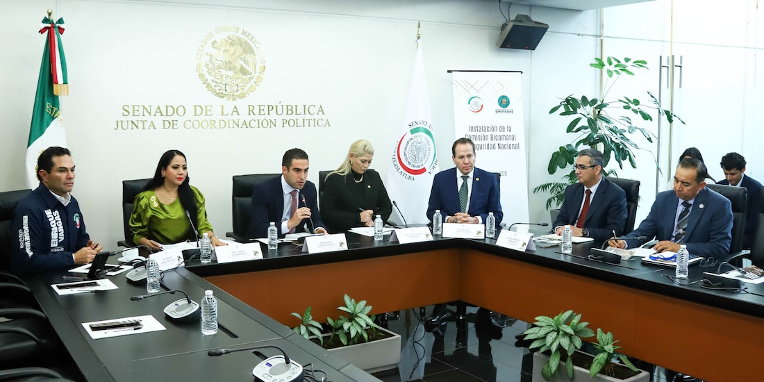 Instalan Comisión Bicameral de Seguridad Nacional