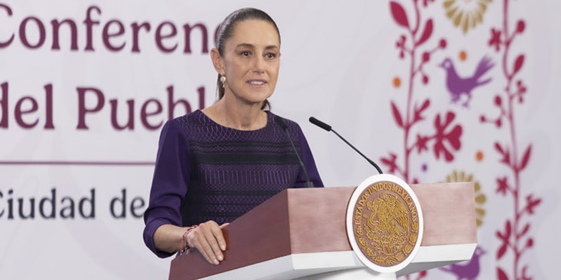 La Presidenta de México, Claudia Sheinbaum Pardo.