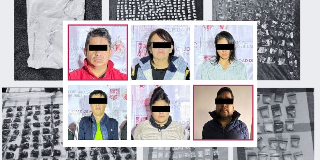 Detienen a dos personas; una ligada con Cártel de Tláhuac y otra con Los Tanzanios.