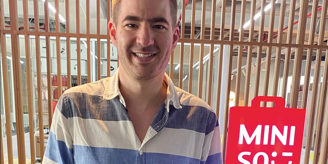 Arturo Tishman, directivo de Miniso, en una imagen de archivo.