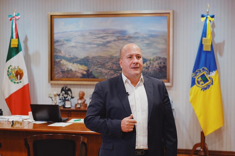 El gobernador de Jalisco, Enrique Alfaro.