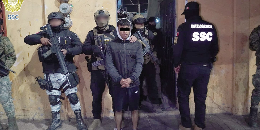 Sujeto detenido por presunto narcomenudeo, la semana pasada.