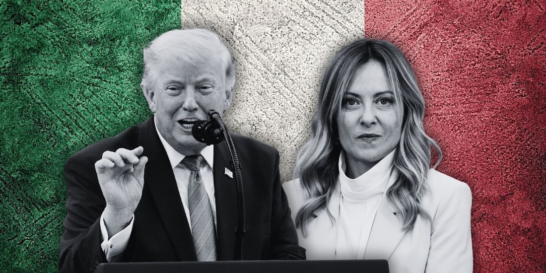 Escala tensión entre Donald Trump, presidente de EU, y Georgia Meloni, primera ministra de Italia.
