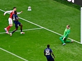 Kai Havertz anota su gol en la final de la Champions entre el PSG y el Arsenal