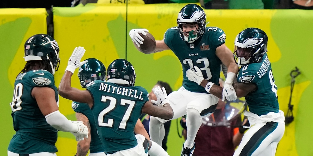 Cooper DeJean se convirtió en el jugador a seguir en el Super Bowl 2025.