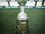 El trofeo de la Copa Libertadores