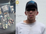 Robo de relojes en Coyoacán termina con persecución y tres detenidos.
