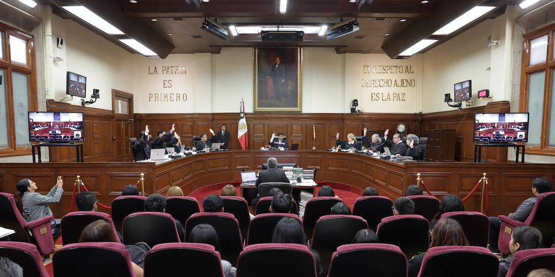 Ministros y ministras de la Suprema Corte, en una fotografía de archivo.