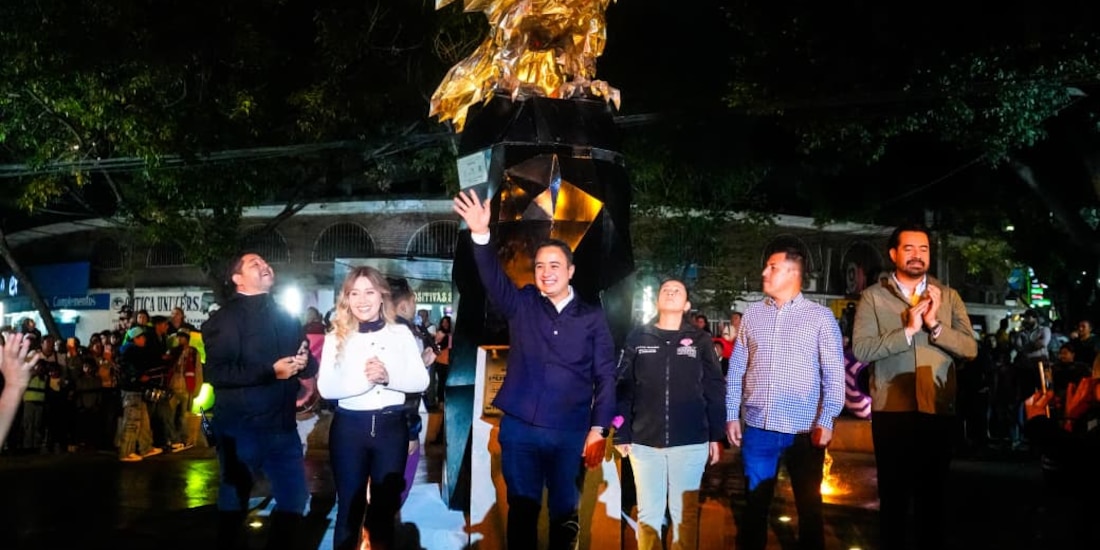 El alcalde Janecarlo Lozano inauguró el Sendero de Seguridad, Paz y Esperanza para rescatar los entornos familiares en la demarcación.