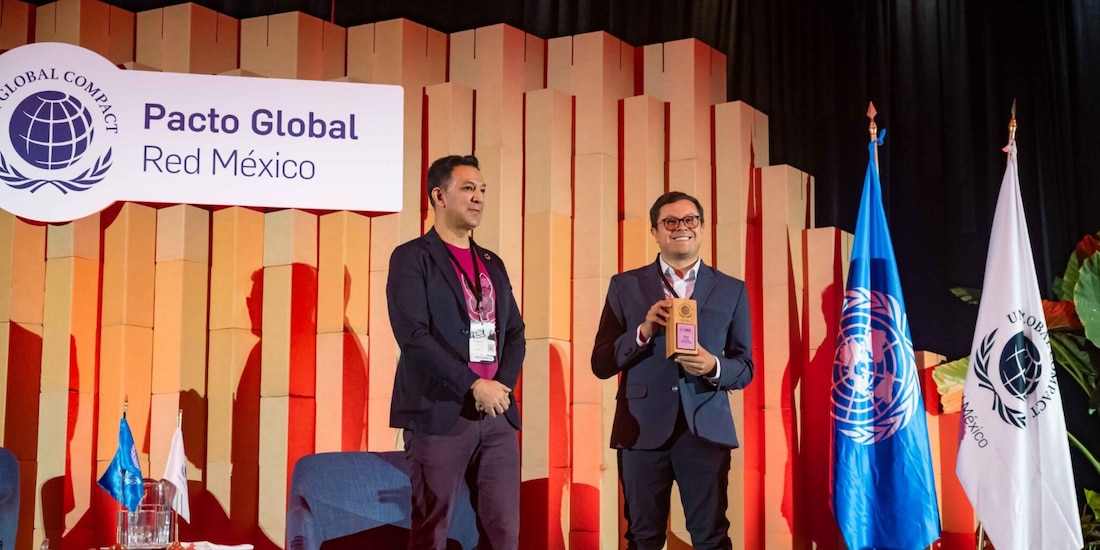 Momento de premiación del evento.