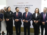 Harfuch y Batres inauguran complejo del ISSSTE