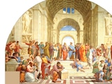 Rafael Sanzio, La escuela de Atenas, 1509-1511.