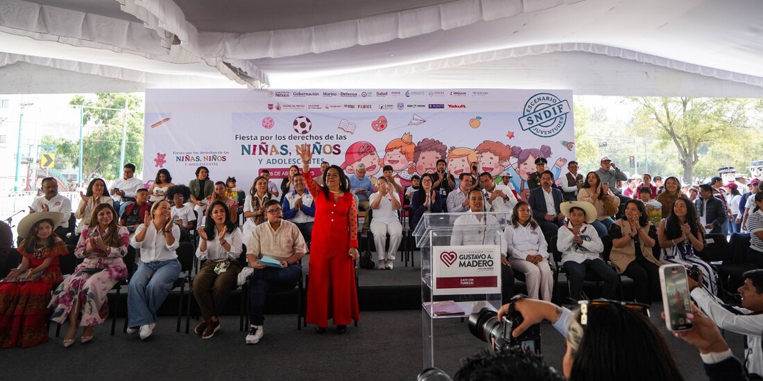 DIF Sinaloa participa en fiesta de la niñez organizada por el sistema Nacional DIF.