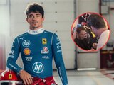 Charles Leclerc ya está en CDMX para el GP de México.