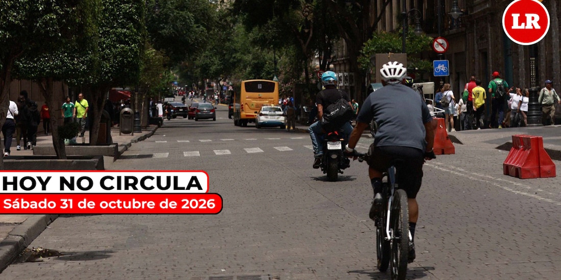Antes de cerrar el mes, consulta las restricciones del Hoy No Circula para este sábado 31 de octubre de 2026.
